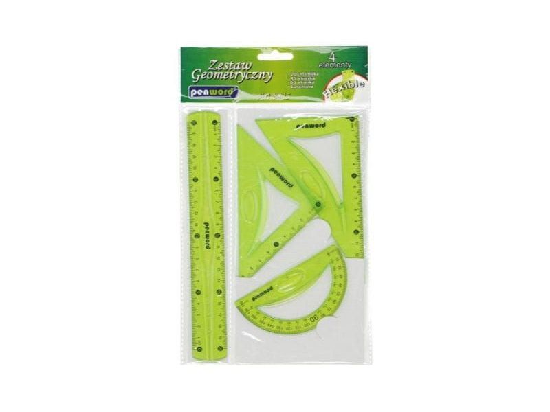 KOMPLET GEOMETRYCZNY FLEXI 4EL. 20CM 727