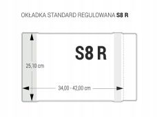 OKLADKA S8 251 REG. BEZBARWNA OP.25 7250