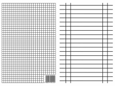 LINIUSZEK A4 KRATKA/LINIA 4142