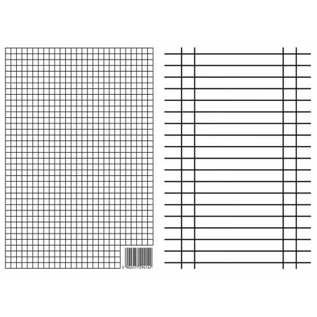 Liniuszek A4 Kratka/Linia 4142 BA235 - Hurtownia Zabawek Bonk