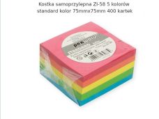 KOSTKA SAMOPRZYLEPNA 5KOL 75x75 9874