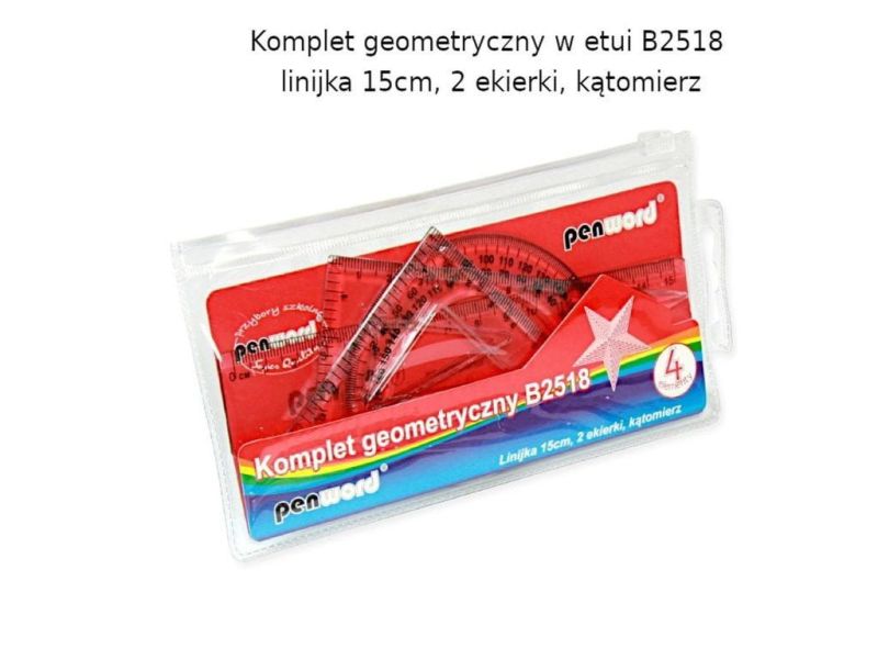 KOMPLET GEOMETRYCZNY W ETUI 9433