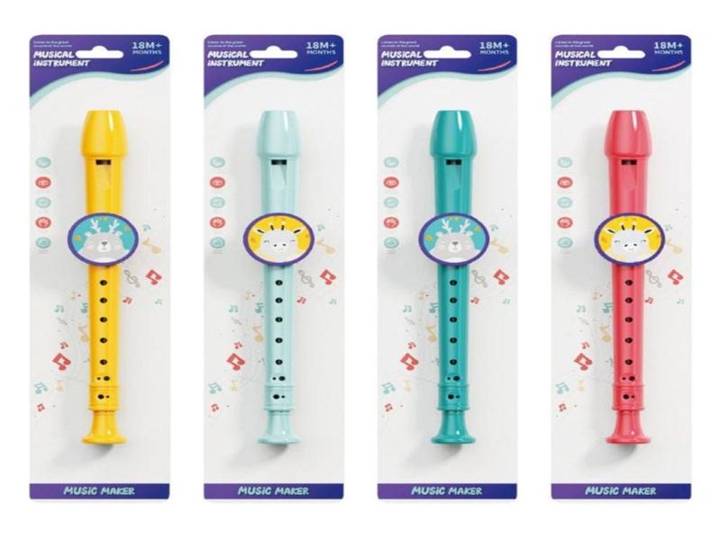 FLET 28CM 4 KOLORY BLISTER 4952