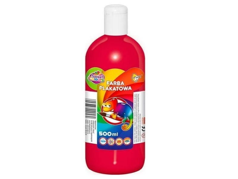 FARBY PLAKATOWE 500ML RUBINOWA 0133