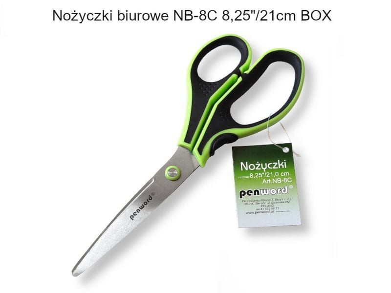 NOZYCZKI BIUROWE 8.25" A12 4688