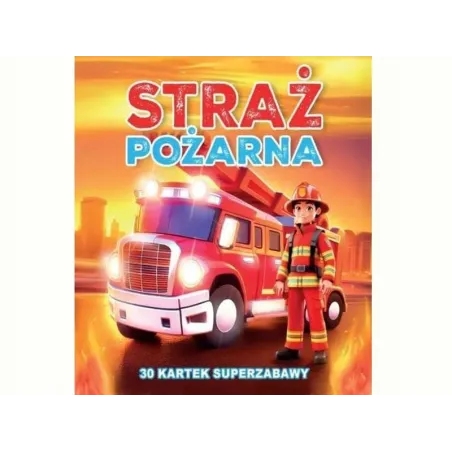 Kolorowanka z Naklejkami Straż Pożarna OK315 | Hurtownia Bonk