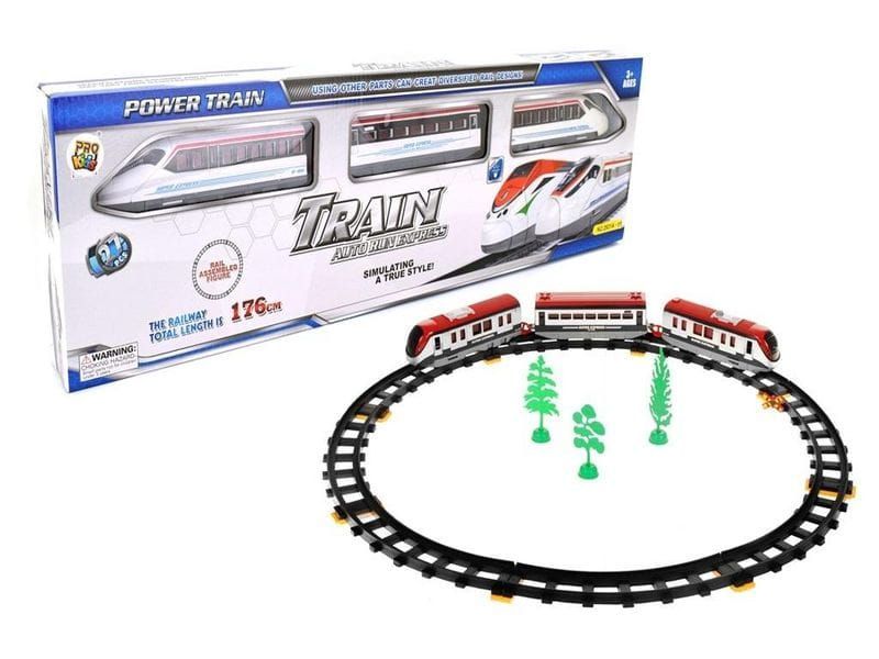 KOLEJKA EXPRESS 27EL. Z TOREM 176CM 4706