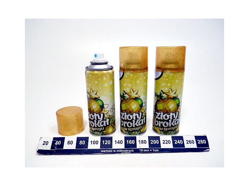 BROKAT W SPRAYU BX100 ZLOTY 1294