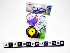 NAKLEJKI Z PIANKI PVC45 ZOO 3144