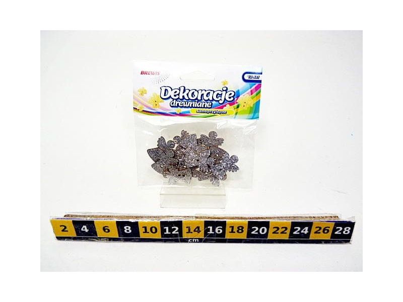 DEKORACJE DREWNIANE ANIOLKI 12SZT. 3267