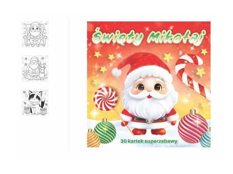 SWIETY MIKOLAJ 30 KARTEK 5225
