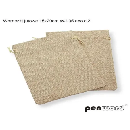 Woreczki Jutowe 15x20cm Eco 2szt PS755 | Hurtownia F.H. Bonk