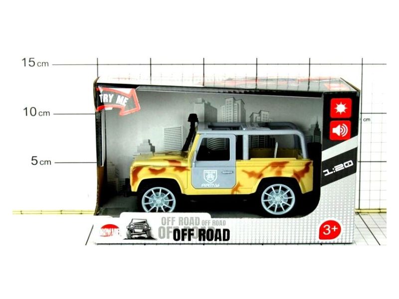 JEEP WOJSKOWY SW/DZW W PUDELKU 2200