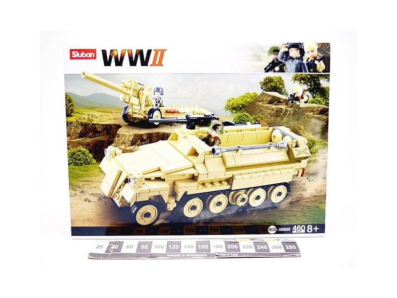 KLOCKI WOJSKO AUTO ARMATA 460EL. 5985