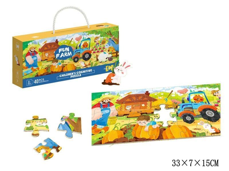 UKLADANKA PUZZLE FARMA 40EL. 1172
