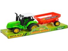 TRAKTOR Z PRZYCZEPA 29CM 1652