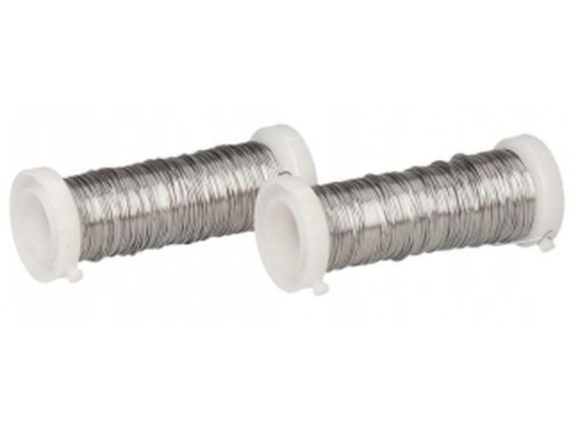 DRUCIK FLORYSTYCZNY SREBRNY 20M 2901