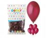 BALON PASTEL BORDOWY 26CM 100SZT 4718