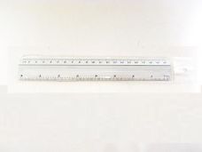 LINIJKA 20CM ALUMINIOWA 1107