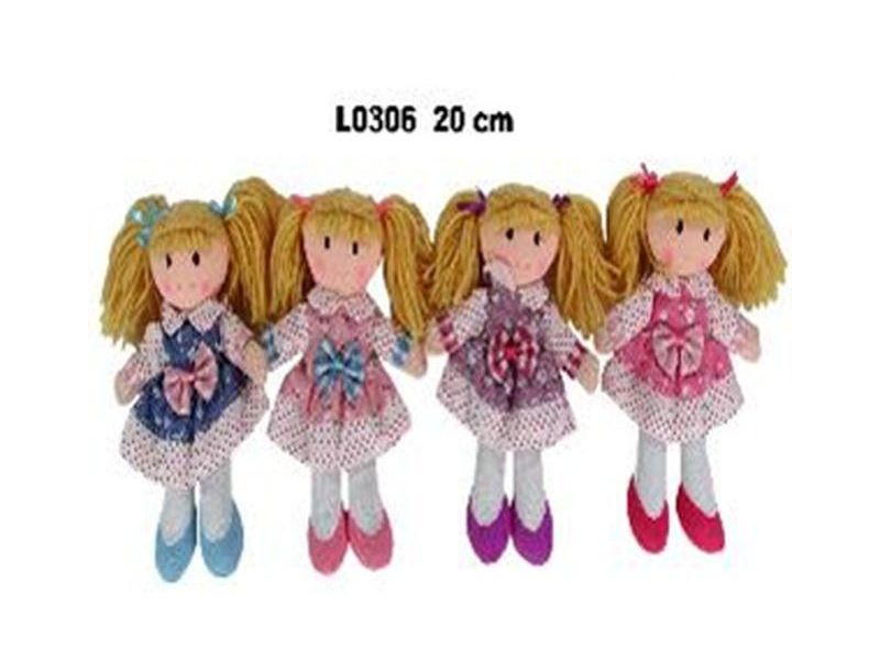LALKA 4KOL 20CM 6464