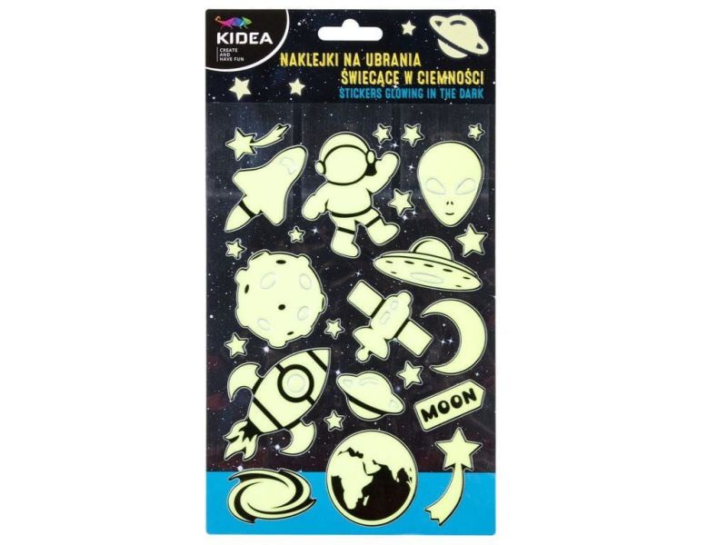 NAKLEJKI NA UBRANIA SWIECACE KOSMOS 0686