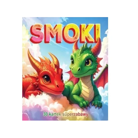 Kolorowanka z naklejkami SMOKI 5621 OK320 - Hurtownia F.H. Bonk