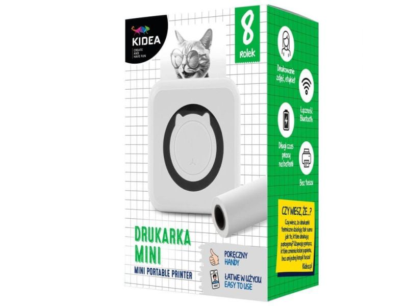 MINI DRUKARKA TERMICZNA B KIDEA 8596