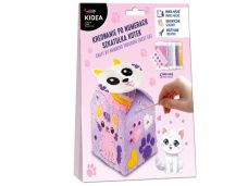 KREOWANIE PO NUMER. SZKATULKA KOTEK 8312