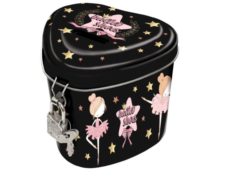 SKARBONKA Z KL. SERCE BALETNICA 3218