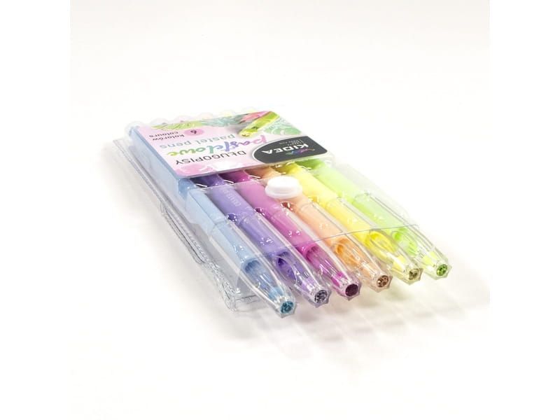 DLUGOPISY 6KOL PASTEL KRYSZT. 0137