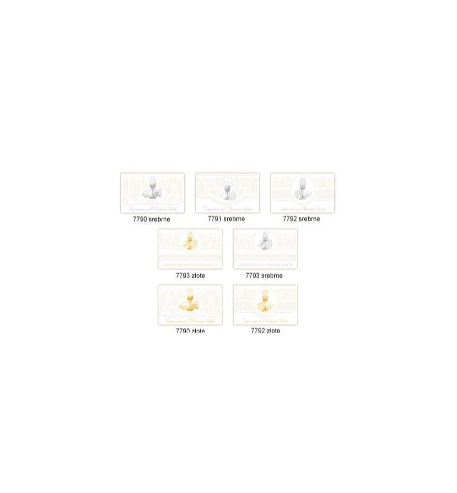 ZAPROSZENIA DUZE KOMUNIA 4642