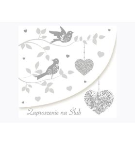 ZAPROSZENIA KWADRAT SLUB ZKW 9469