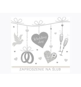 ZAPROSZENIA KWADRAT SLUB ZKW 9469