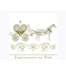 ZAPROSZENIA KWADRAT SLUB ZKW 9469