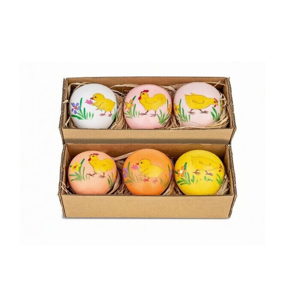 JAJKA PLASTIKOWE KURZE 6CM 3SZT. 7498