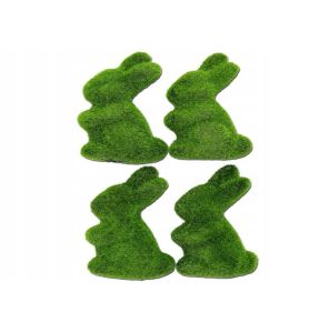 KROLIKI FLOKOWANE 8CM 4SZT. 4758