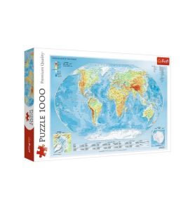 PUZZLE 1000 EL MAPA FIZYCZNA SWIATA 4639