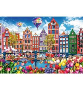 PUZZLE 1500 EL KOLOROWY AMSTERDAM 2216