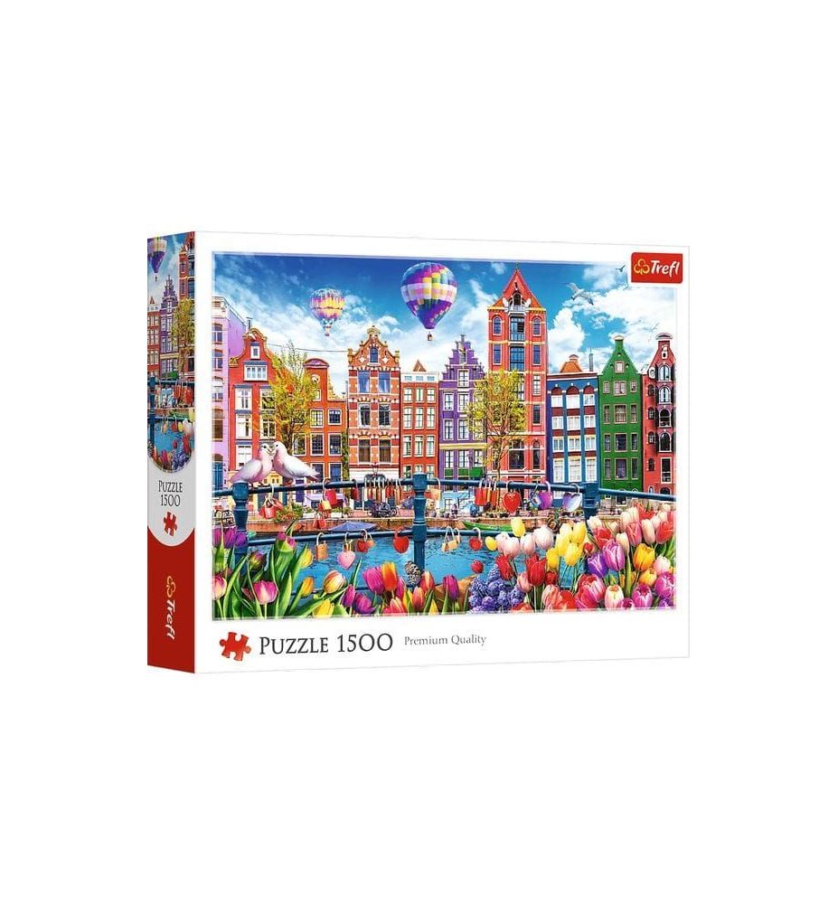 PUZZLE 1500 EL KOLOROWY AMSTERDAM 2216