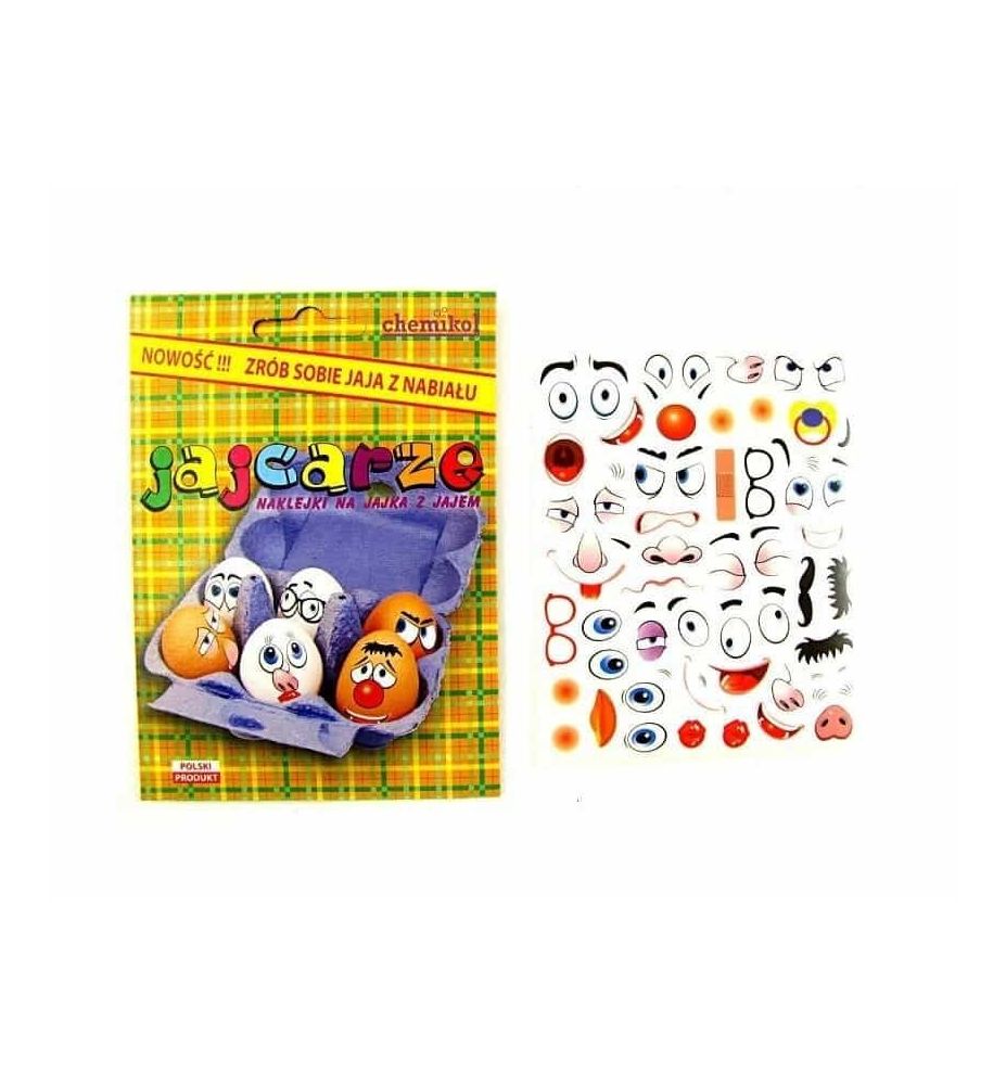 NAKLEJKI NA JAJKA JAJCARZE 0106