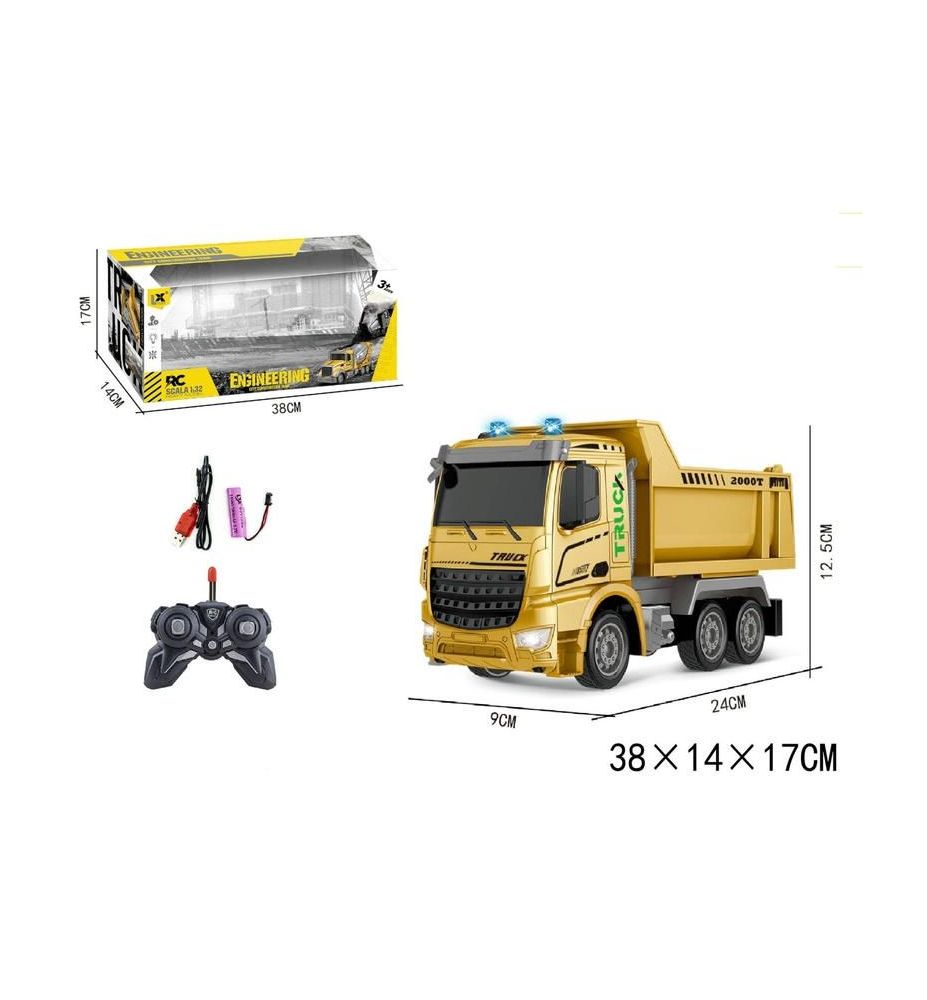 AUTO WYWROTKA NA RADIO 1:24 8219