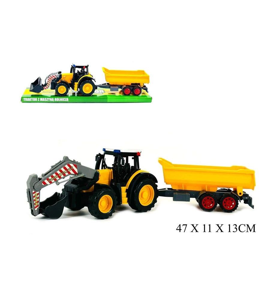 TRAKTOR Z PRZYCZEPA 2629