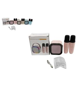 ZEST. KARAOKE GLOSNIK + 2 MIKROFONY 9667