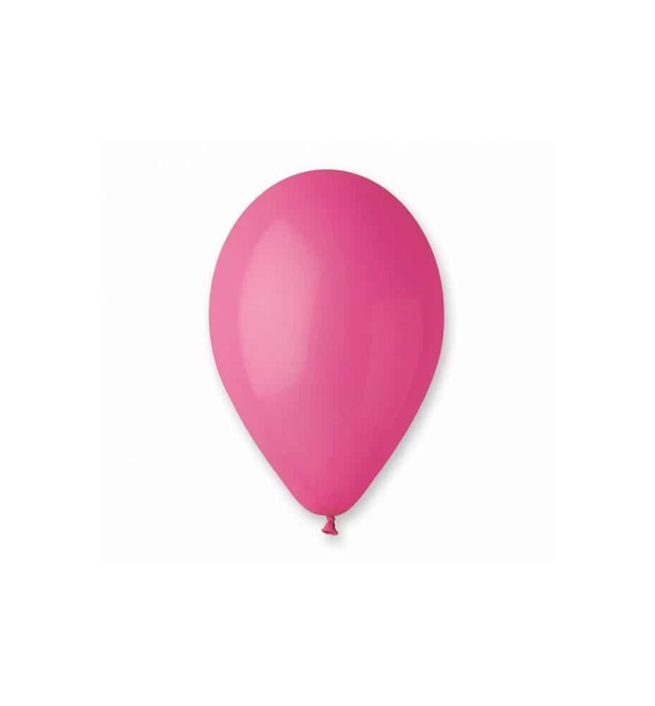 BALON PASTEL FUKSJA 26CM 100SZT 0710