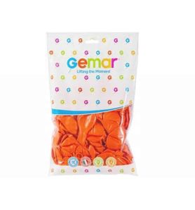 BALON PASTEL POMARANCZ 26CM 100SZT 0413