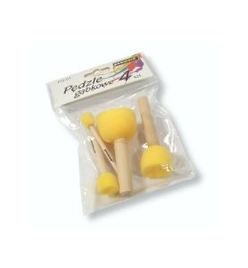 PEDZLE GABKOWE 4SZT. PG-01 0947