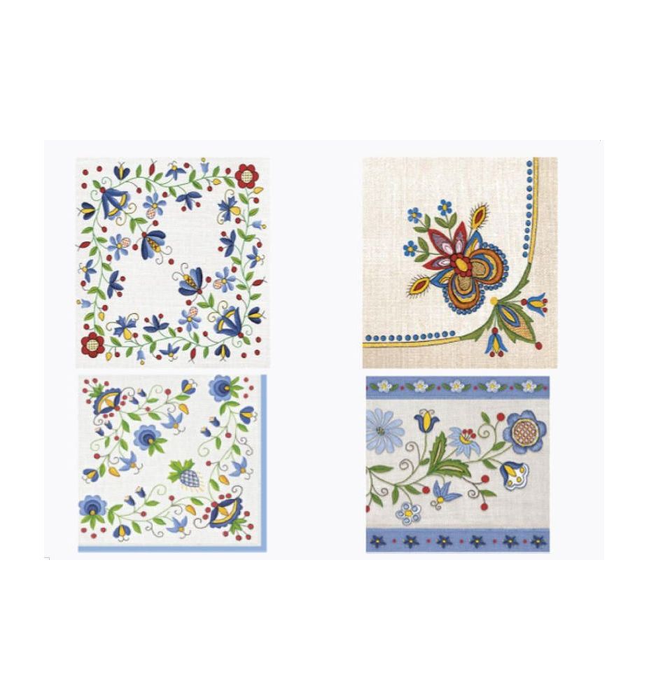 SERWETKI DECOR COLLECTION LUNCH KASZUBY