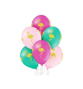 BALONY FLAMING 6 SZTUK 1253