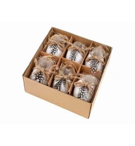 JAJKA PLASTIKOWE GESIE 8CM 6SZT. 0185