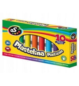 PLASTELINA AS 10 KOL 0552/9296